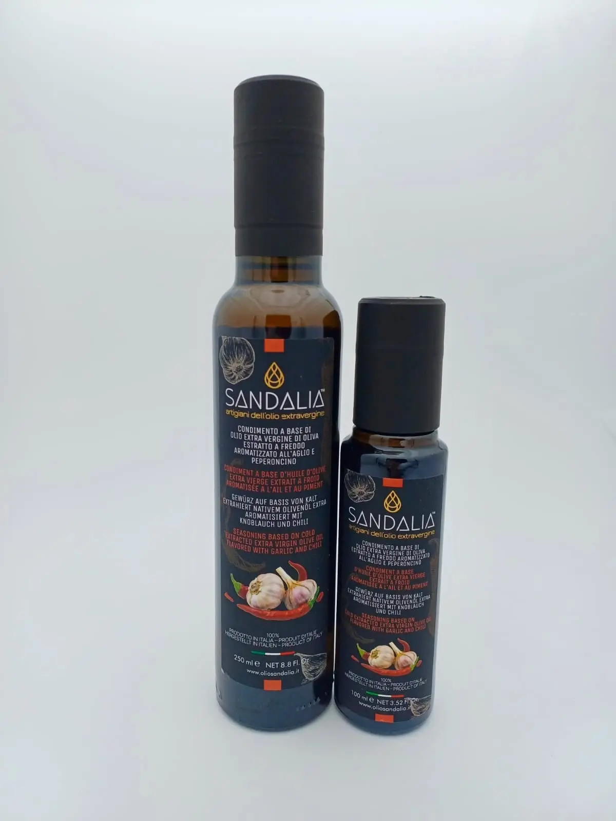Olio Sandalia Aglio-Peperoncino 100-250